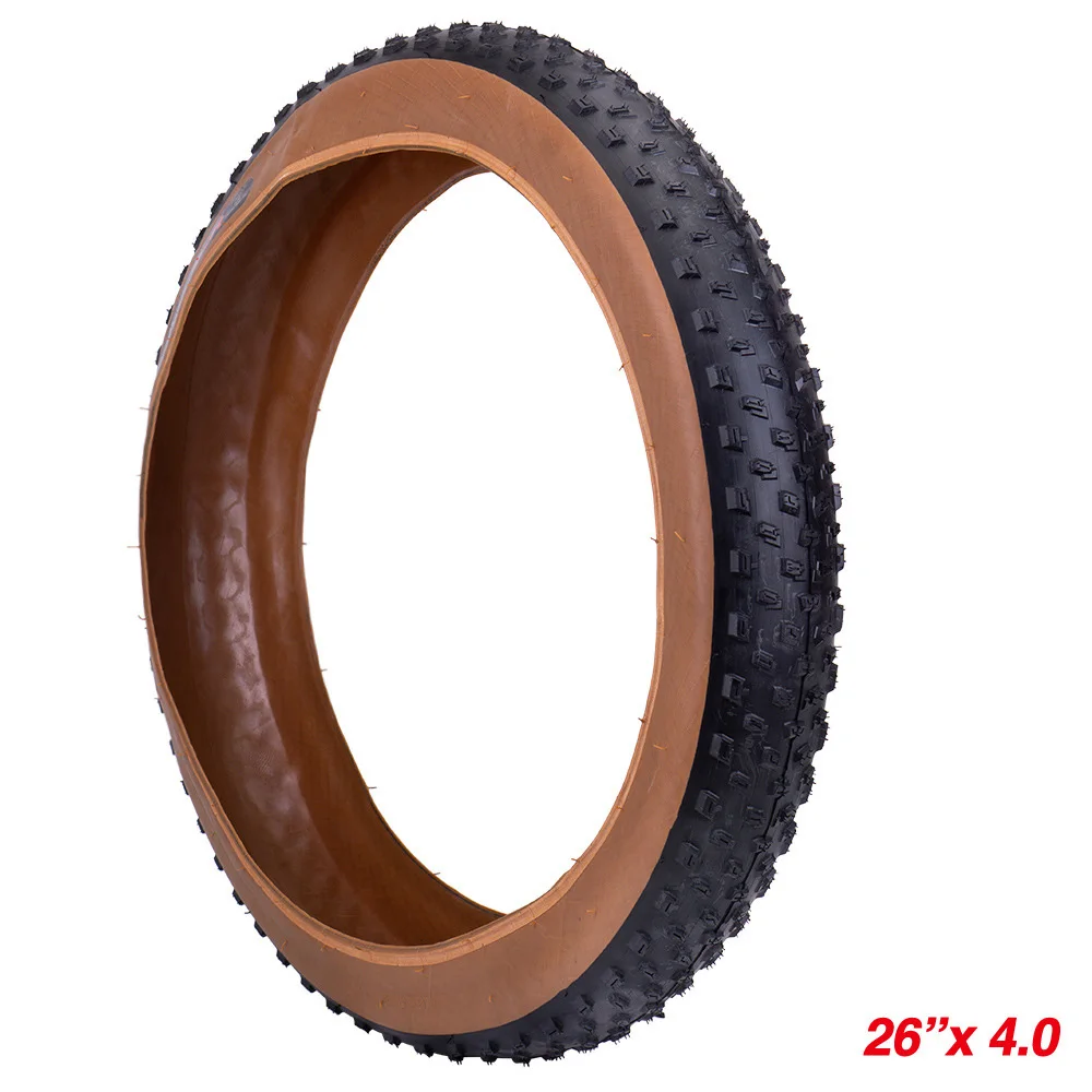 Bike Tires 20 x 3.0 / 26 x 4.0 / 20 x 4.0 Inch Fat Bike Inner Tube Rubber Bike Folding Tires Snow Beach Bicycle Replacement Tire