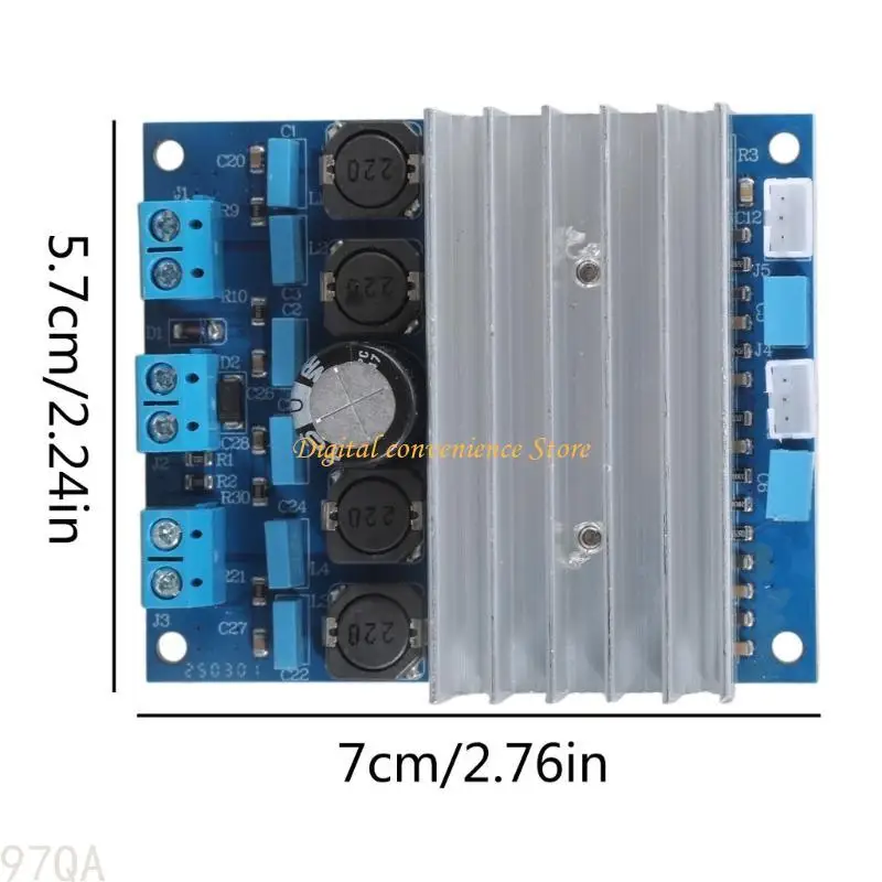97QA TDA7492 усилитель диски с высоким усилителем мощного усилителя с радиатором