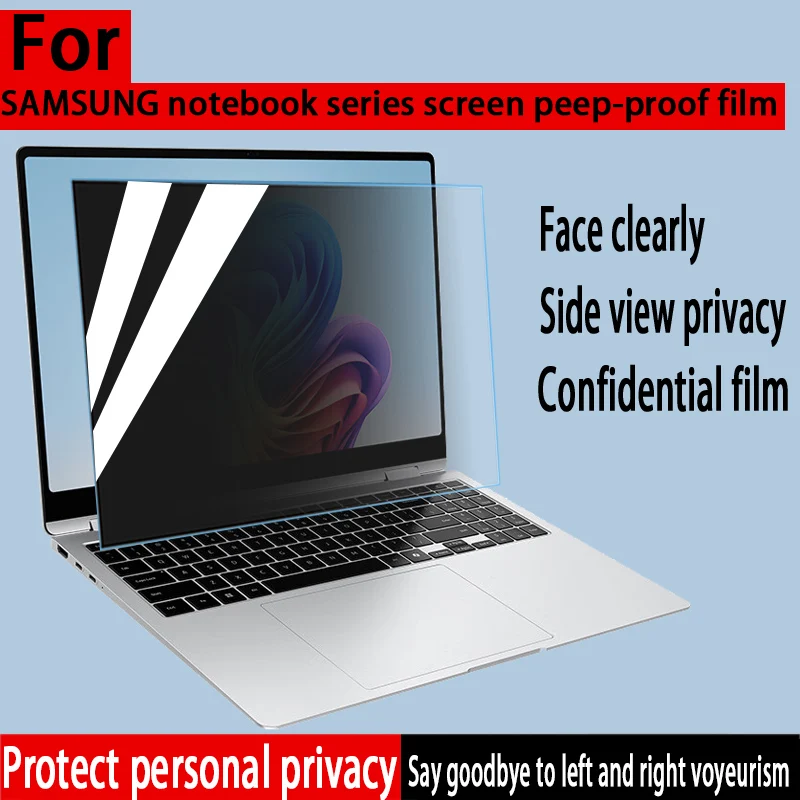For Samsung Galaxy Book 4/3 Pro 360 Edge 13.3/14/15.6/16 Inch Notebook Peep-Proof Film Ultra Security Sheet Side Protection Laye