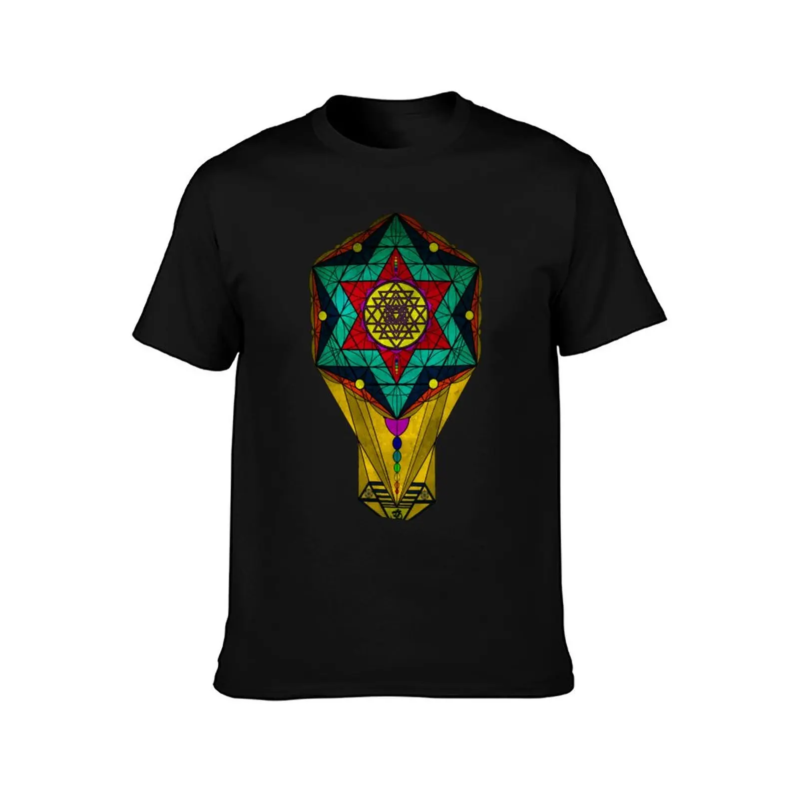 Sacred Geometry for your daily life T-Shirt Basic Crew Neck Short Sleeve Top T-Shirt