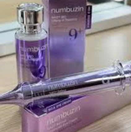 Korean Original Numbuzin No.9 NAD+ Advanced Face Care Set Retinol Volumetox Eye Cream BIO Lifting-sil Essence PDRN Facial Care