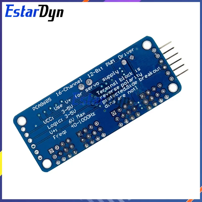 Estardyn  PCA9685PW 16 Channel 12-Bit PWM Servo Shield Driver I2C Interface PCA9685 Module For Raspberry Pi