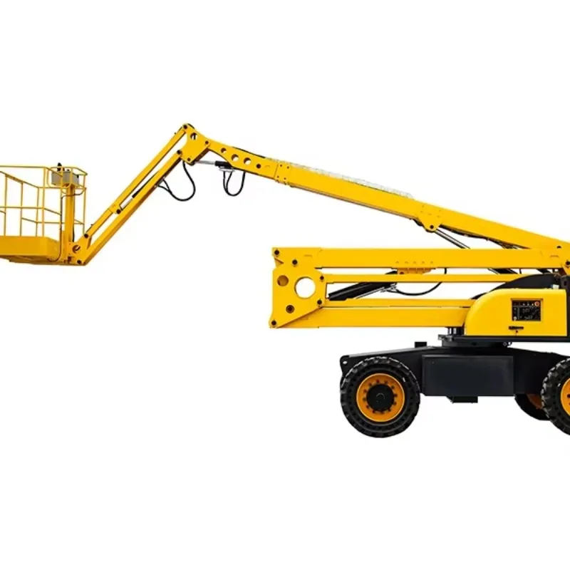 Efficient Hydraulic Curved Arm Lifting Platform with Chain Sling 230kg Load Capacity Large Working Radius Easy Operation