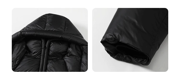 CHIC VEN Women Long Down Coats Hooked Loose New Solid Woman Down Jacket Thick Soft Warm Female Overcoat Autumn Winter 2025