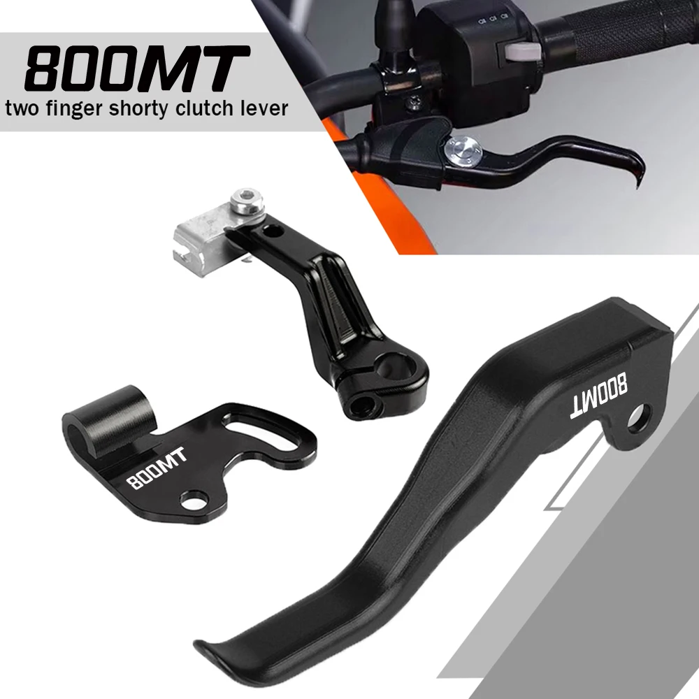 

Motorcycle two finger 10% force reduction shorty stunt clutch lever For CFMOTO 800MT 2021-2022-2023 800 MT One Clutch compatible