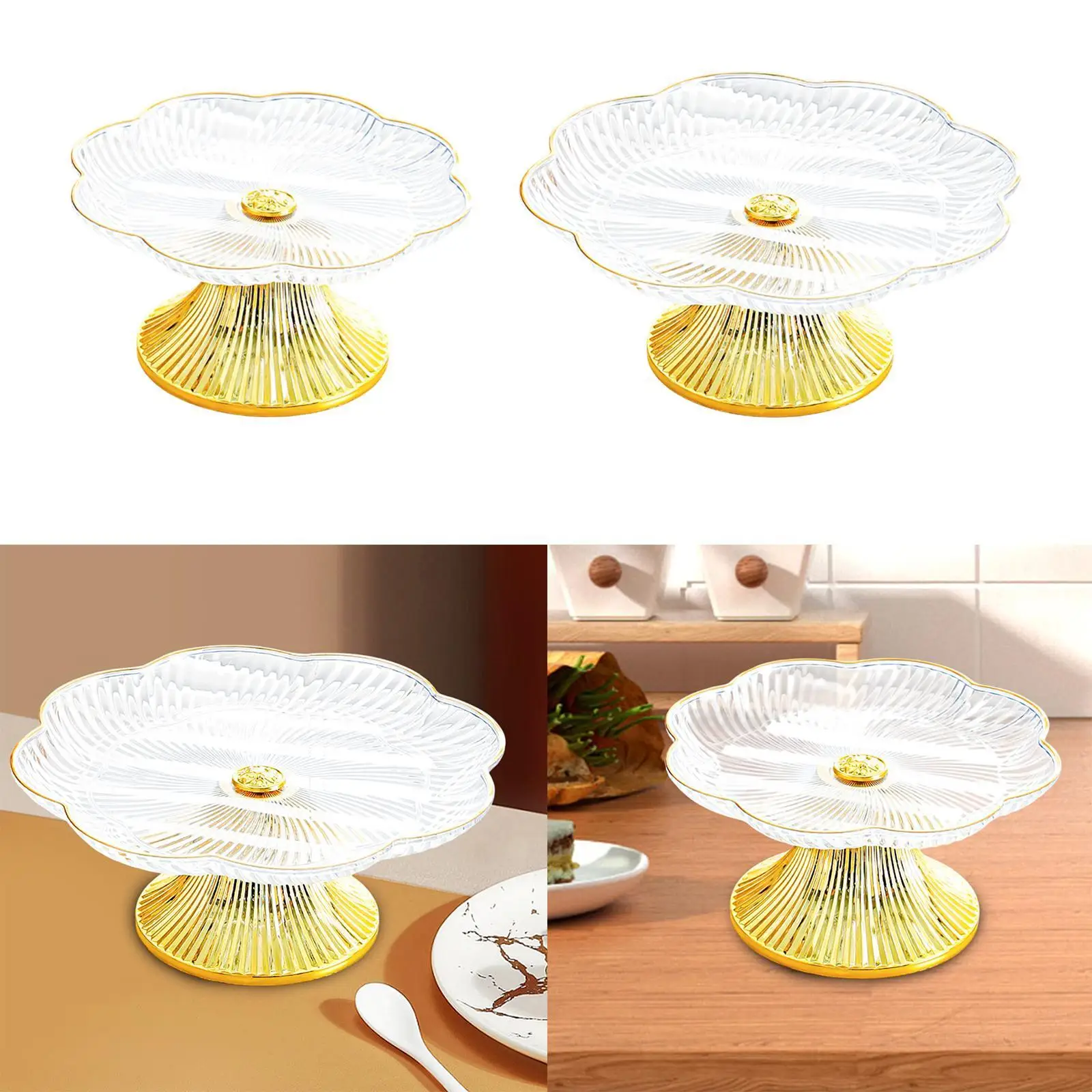 Snack Food Plate Modern Multipurpose Kitchen Storage Tray Decorative Tray for