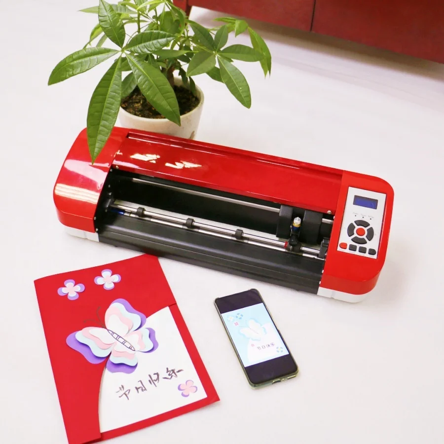 (Hot Offer) Software Cutter Machine Mini Economic Cutting Plotter for A3 A4 Vinyl