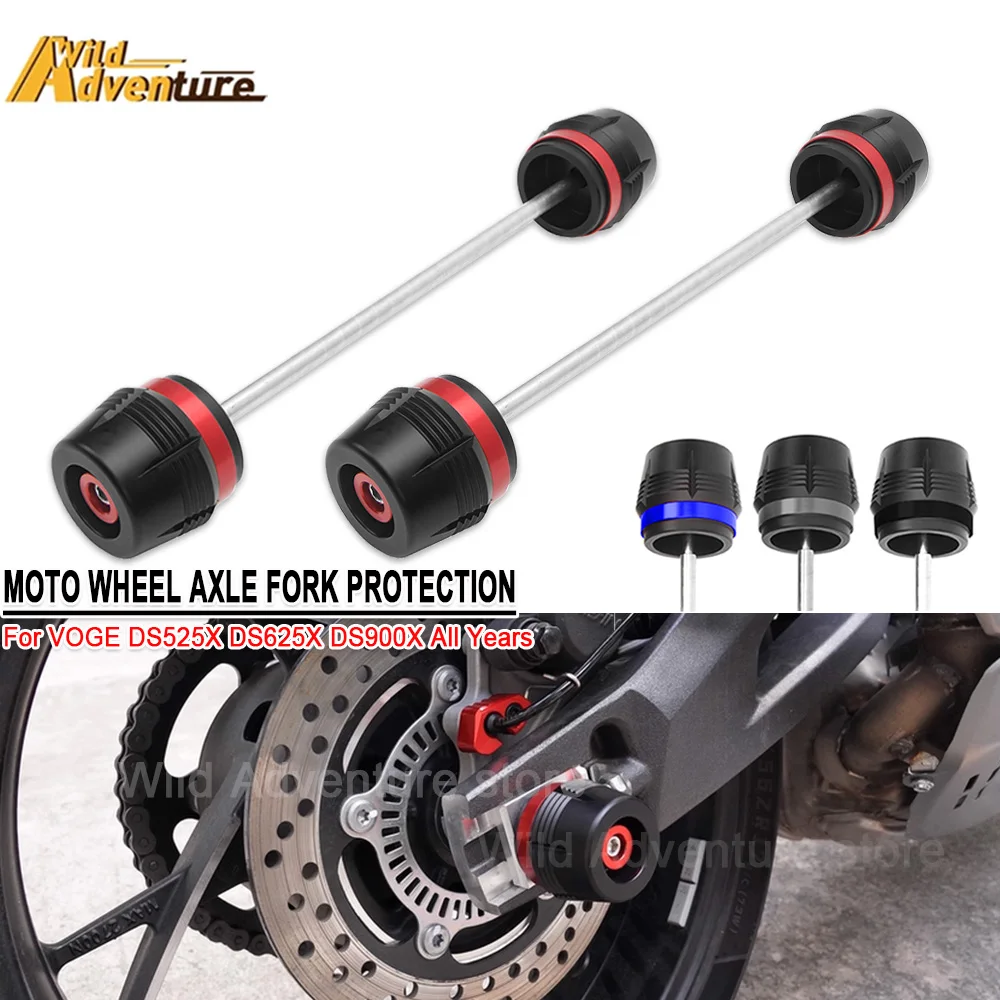 

DS900X DS625X Rear Front Axle Fork Crash Slider For VOGE DS525X DS625X DS900X Motorcycle Wheel Protector DSX525 DSX625 DSX900
