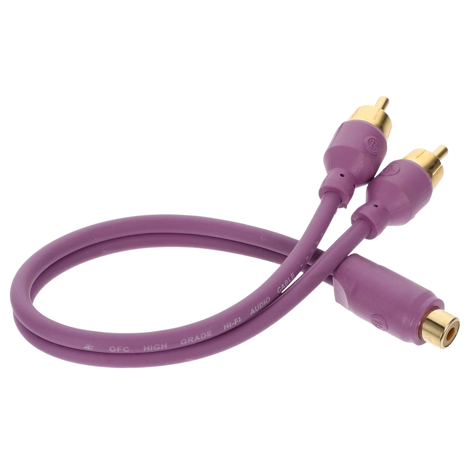 

Car Audio Modification Speakers Stereo Wire Cable Splitter Plastic Power Amplifier