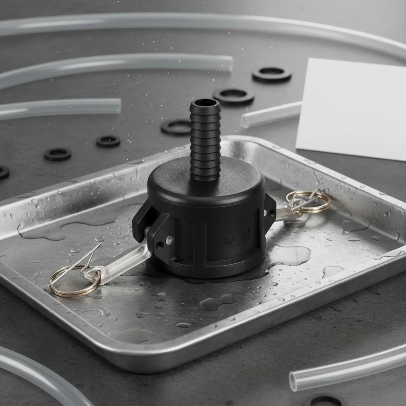 

Type C Cam and Lock Fitting Easy Installation Cam and Lock Hose Coupling Quick Connect Hose Barb Adapter Leak-Resistant