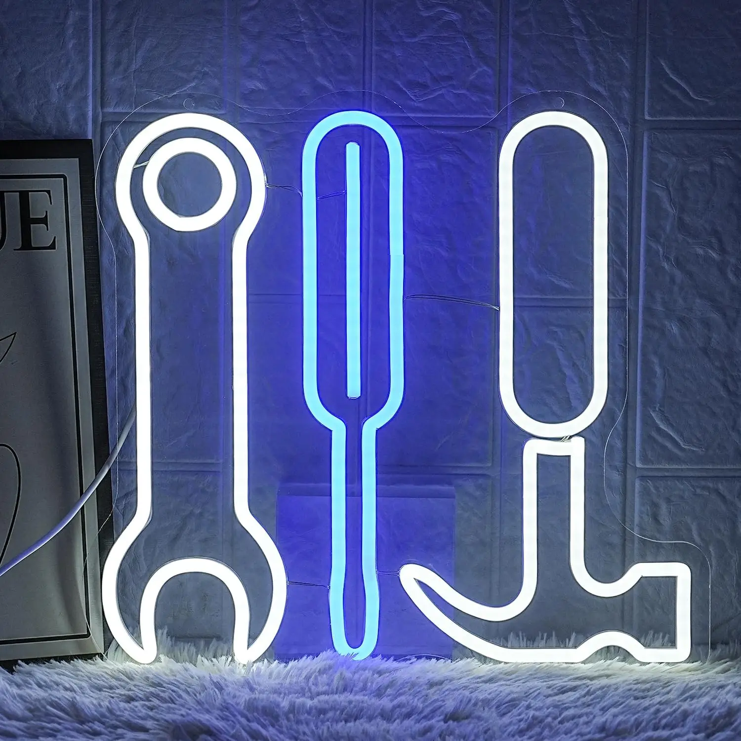

Набор инструментов для неоновых вывесок: USB LED неоновая подсветка для магазинов, мастерских, гаражей, баров, спален, декоративное настенное освещение, подарок, художественный светильник