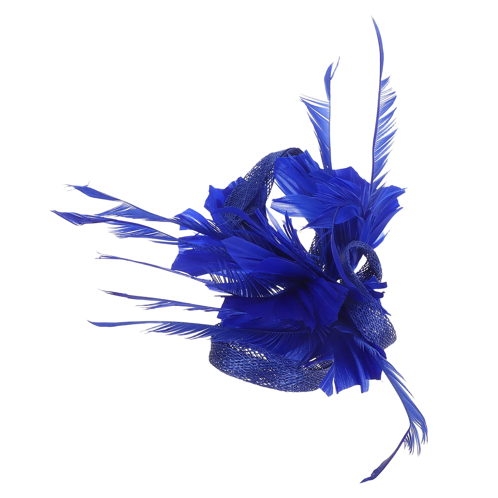 

1Pcs Plume Hair Side Clip Flax Hairpin Elegant Bridal Accessories for Women Wedding Party Hair Jewelry Side Clip