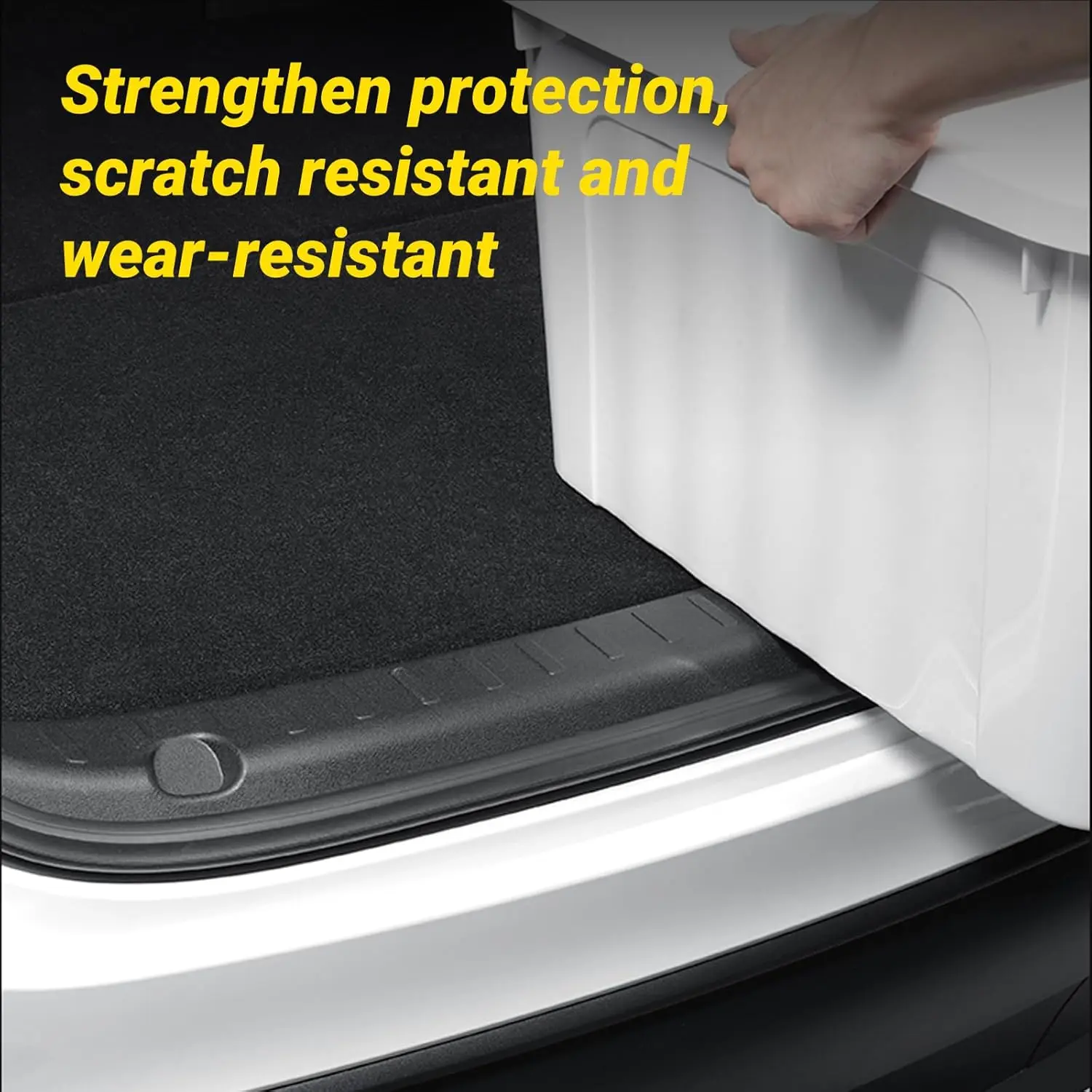 2025 para tesla modelo y juniper pára-choques traseiro guarda anti-risco protetor de soleira da porta traseira do tronco para atualizar acessórios internos