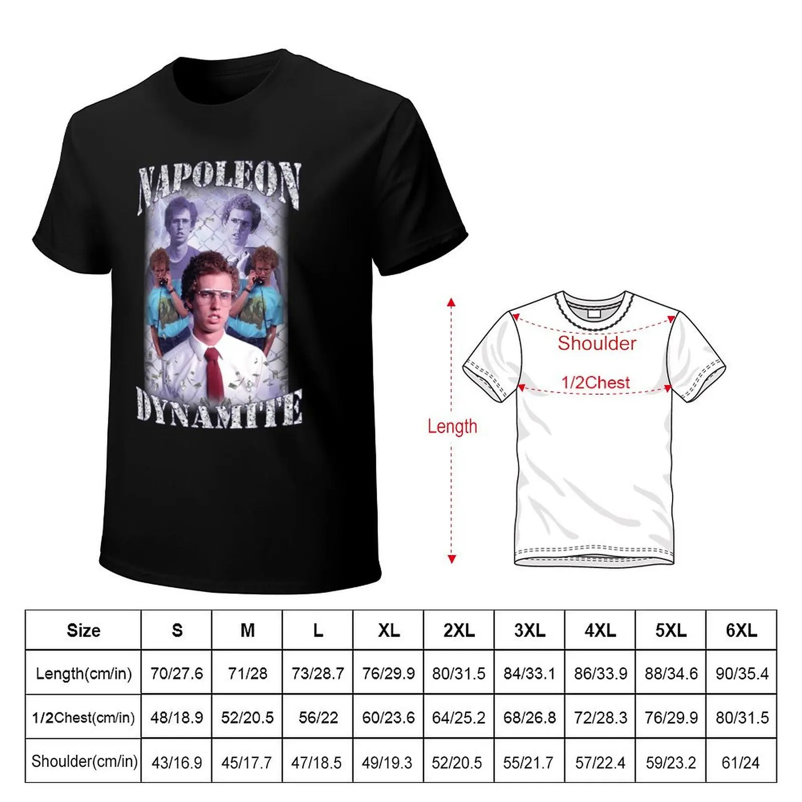 Napoleon Dynamite T-Shirt Plus Size Outdoor Casual Top