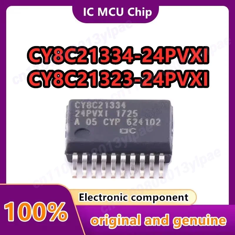 

5 шт./лот CY8C21334-24PVXI CY8C21323-24PVXI Новый 8-битный 24 МГц PSoC MCU в корпусе SSOP-28, оригинальный, подлинный.