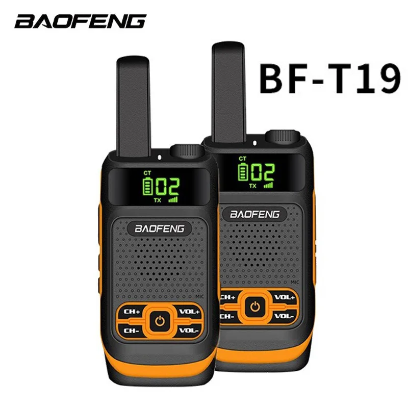

Оригинальный Baofeng BF-T19, противоскользящий домофон, бутик, портативный портативный портативный классический мини-домофон высокой мощности для охоты, отеля