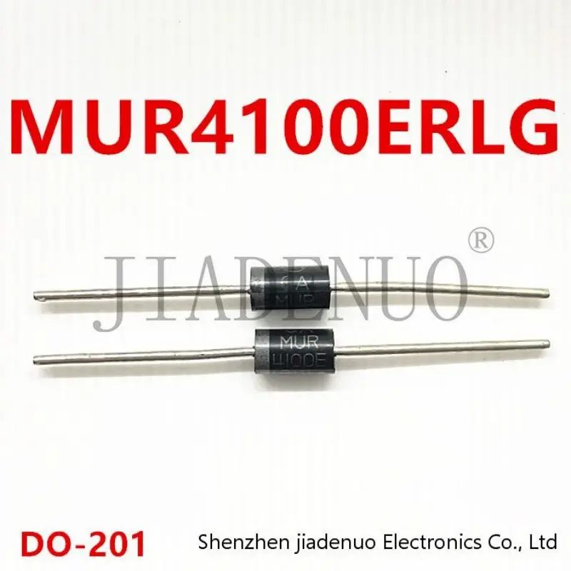 (5-10pcs)100% New MUR4100E MUR4100ERLG DIP diode 4100E recovery rectification chipset