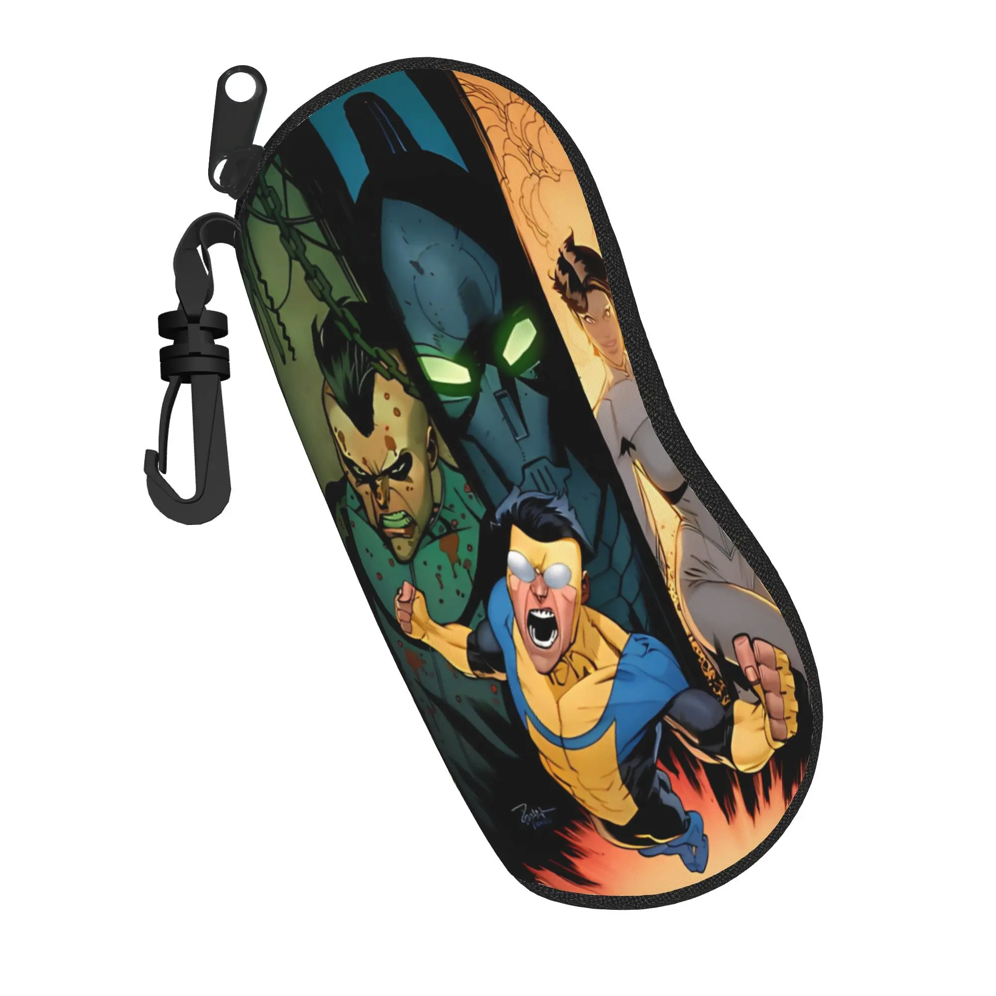 Harajuku I-Invincibles omniman Glasses Case Portable Accessories  Eyewear Storage Box Ins Style Eye Contacts Case