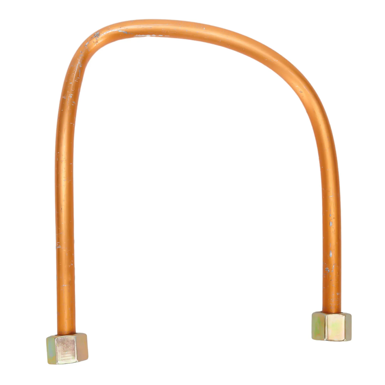 Tubo di aspirazione a 7 caratteri di ricambio per tubo del compressore d'aria nuovissimo 10 X 450 mm/0,4 \" X 17,7\"(D * L) Alluminio + Ottone