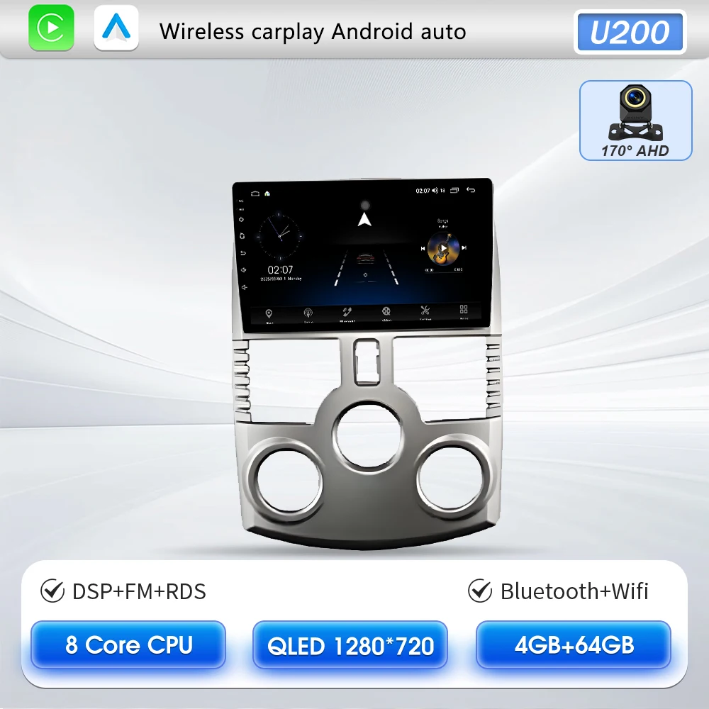 Android 16 Carplay voor Toyota Rush DAIHATSU TERIOS Multimedia autoradio GPS-navigatie touchscreen stereo radio geen 2 Din DVD