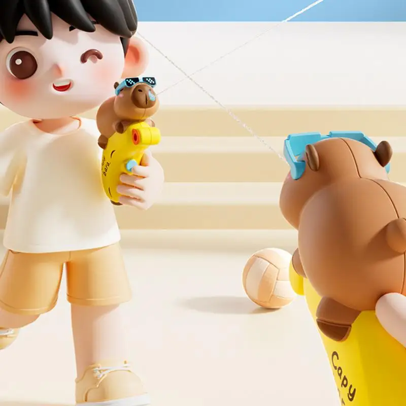 Zabawki wodne na zewnątrz dla dzieci Kreskówka Capibala Zraszacz wodny Zabawki do basenu na plaży Zabawki wodne na zewnątrz Letnie zabawki do rozpylania wody na duże odległości