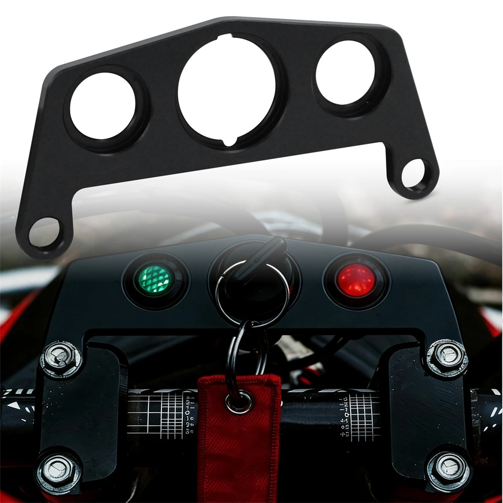 

For Honda 450R Pro Taper Handlebar Clamps Key Switch & Indicator Light Mount