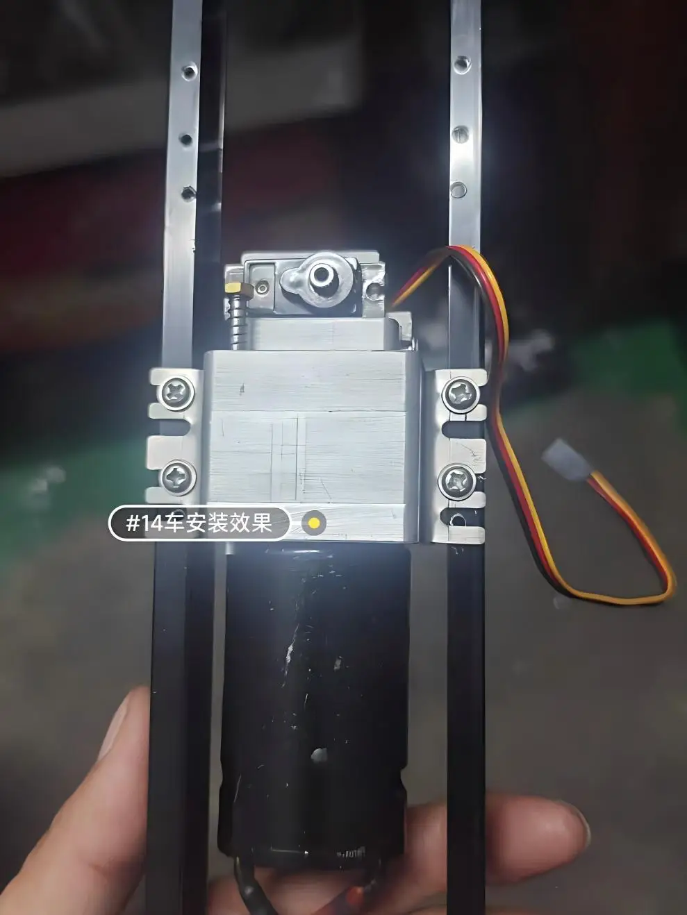 

Полностью металлический 2-скоростной редуктор с супербольшим крутящим моментом для грузовиков Tamiya, с двумя выходными валами