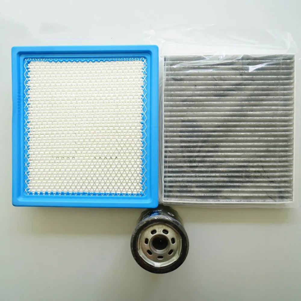 set filters for Dodge Journey air filter + cabin air condition+ Oil filter 68081249AC 05058693AA 04892339AA MO-339