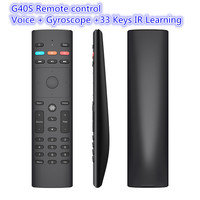 G30S G40S Voice Remote Control IR Gyroscope G10S PRO BT5.0 Backlit 2.4G Wireless Air Mouse For Android TV BOX X96 H96 MAX T95