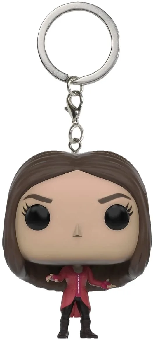 Marvel Scarlet Witch  Keychain Vinyl Dolls Figure Toys