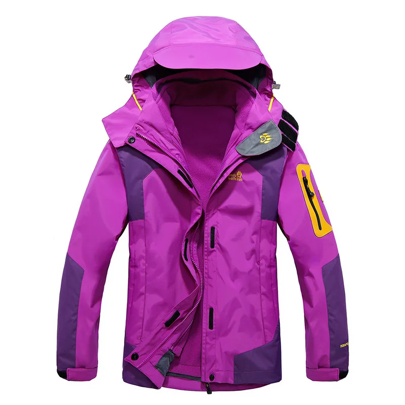 Chaqueta de esquí para hombre y mujer, equipo de esquí para Snowboard, resistente al viento, impermeable, para deportes al aire libre, de marca