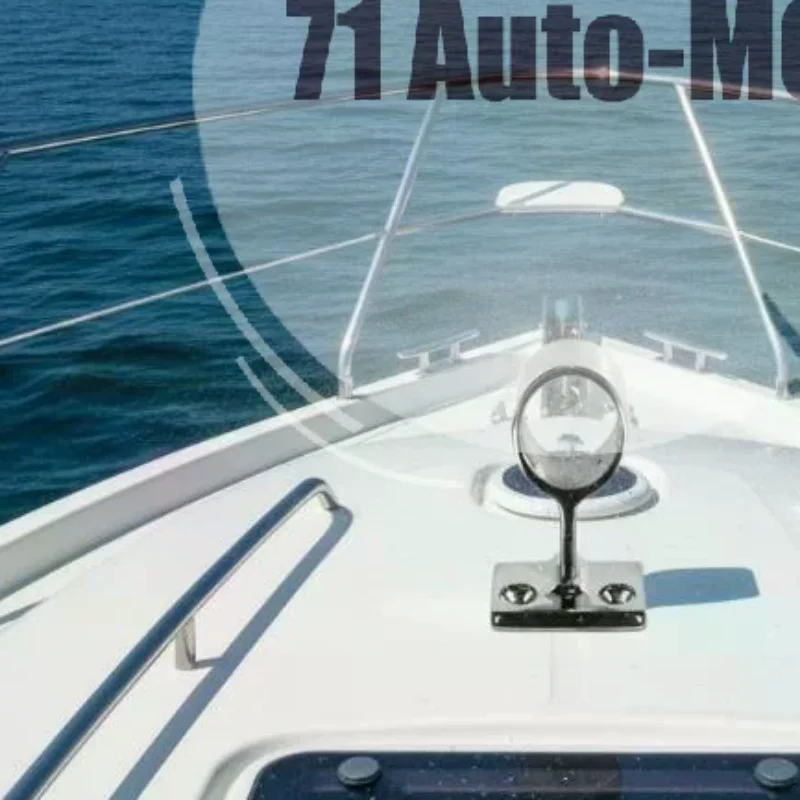 Marine Railing Bracket 22mm 25mm 316 Stainless Steel Sturdy Boat Hand Rail Fitting for Sailboat Guardrail Installation