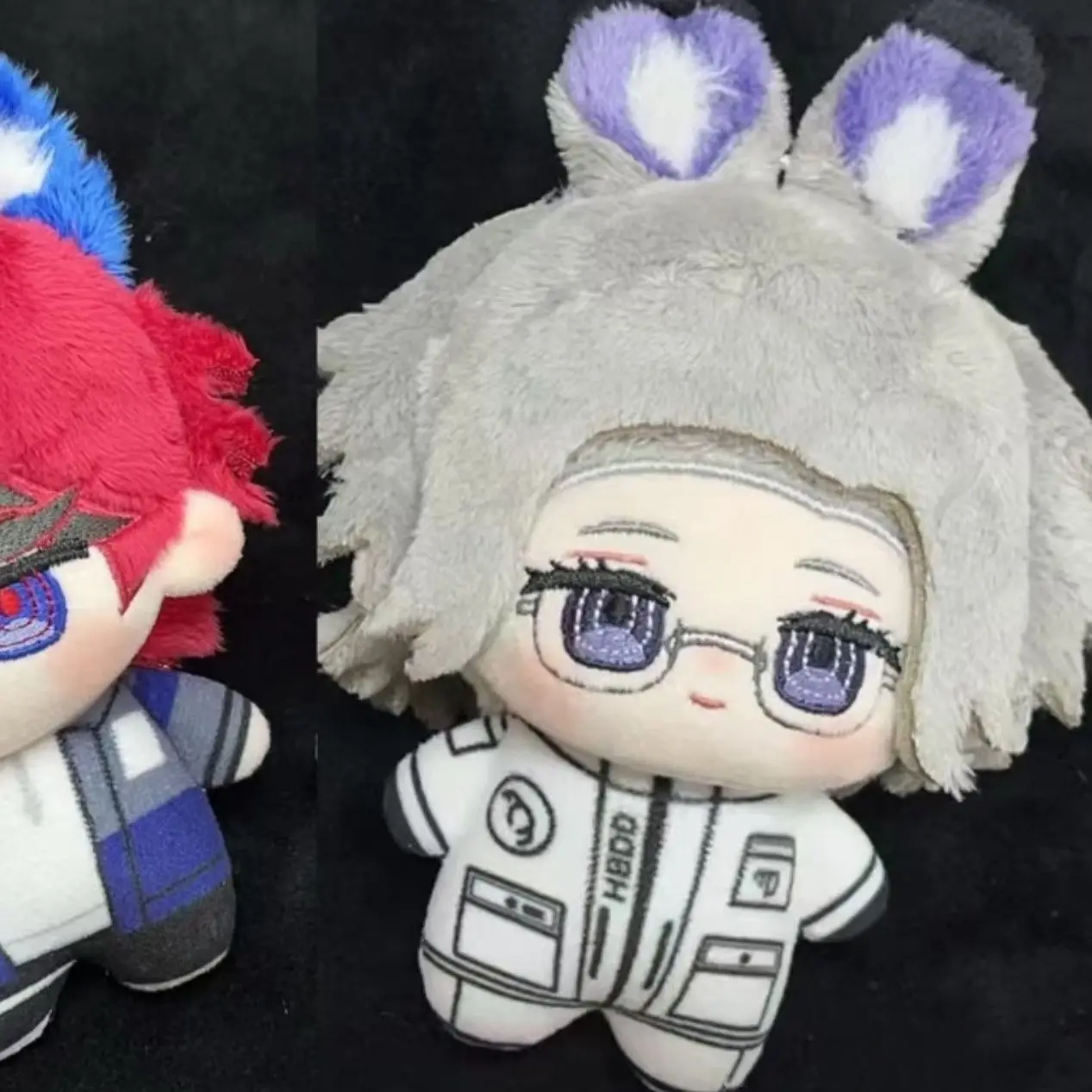 

Aotuki Eito 10cm Cute Anime Plush Doll Print Starfish Body Backpack Pendan Toys Dango Keychain Figures Mascot Gift