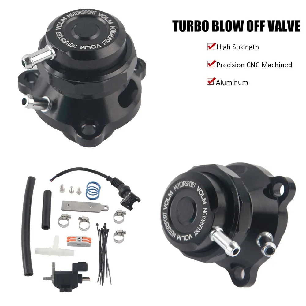 Dump atmosphere blow off Valve Kit for BMW 135/235 F20 F21 F22 F23 F30/F31 aluminum black(make noise version)