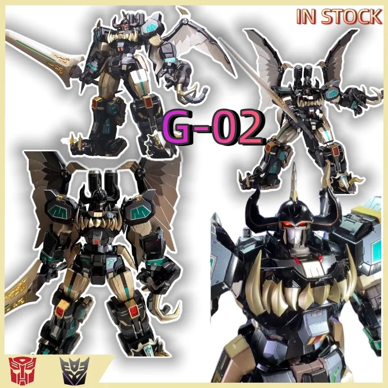 

【IN STOCK】 Transformed Toys Beast Model G-02 G02 Dark Beast God, Combinable, Articulated Alloy