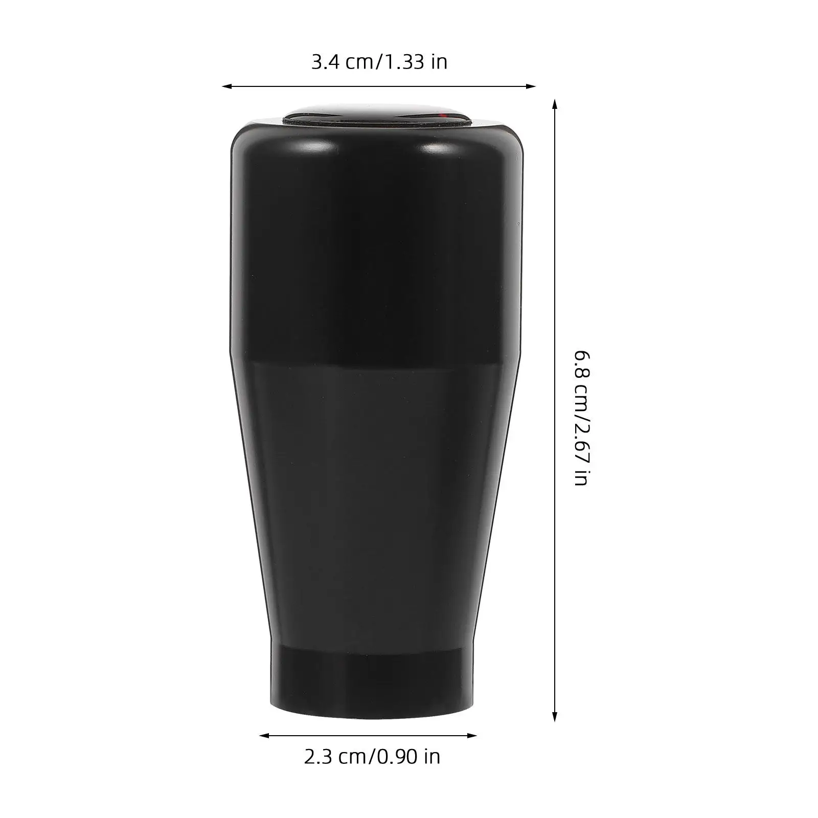 Solid Shift Knob Universal Shifter Knob for Manual Transmission Cars Stylish Sleek Design Comfortable Shift