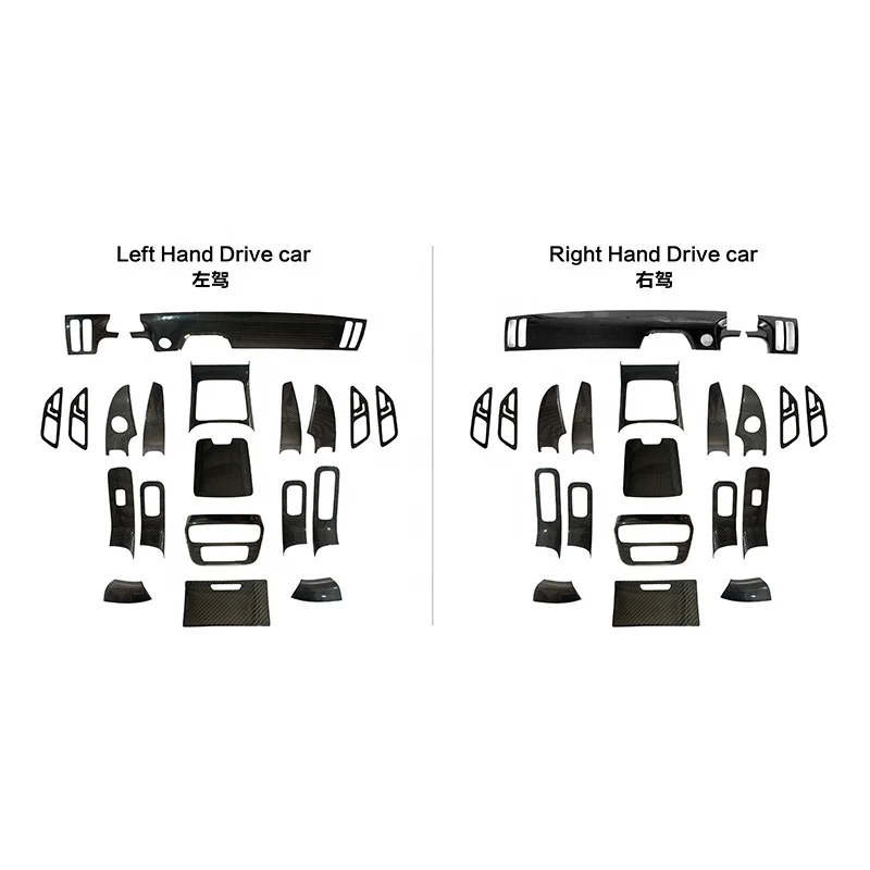 

Car accessories S-Class W223 Dry carbon fiber decorative accessories interior trim panels S350 S400 S450 S500 auto parts