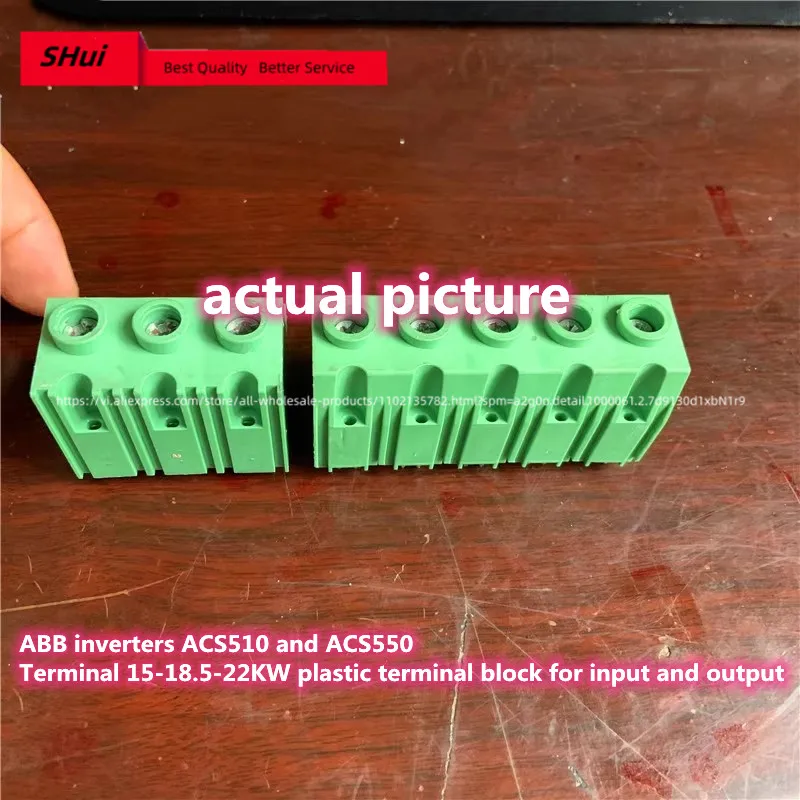 ABB inverters ACS510 and ACS550 Terminal 15-18.5-22KW plastic terminal block for input and output