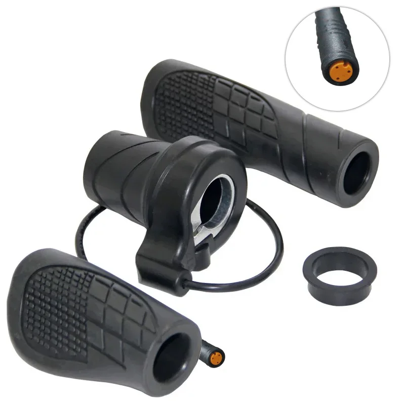 Half Twist Throttle voor elektrische fiets Waterdichte mannelijke/vrouwelijke connector voor Ebike Scooter Mountainbike-accessoires