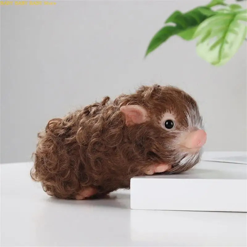 

Q81A Small Wild Pig Dolls Simulation Life Like Animal Figurine Children Cognitive Toy