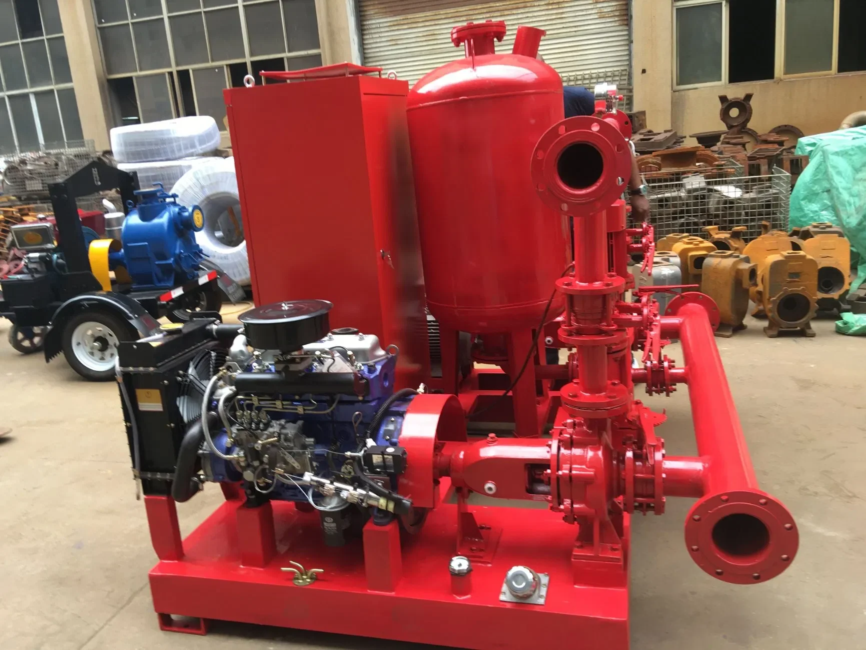 

UL/FM Listed Fire Fighting Pump Package with Nfpa20 Standard.