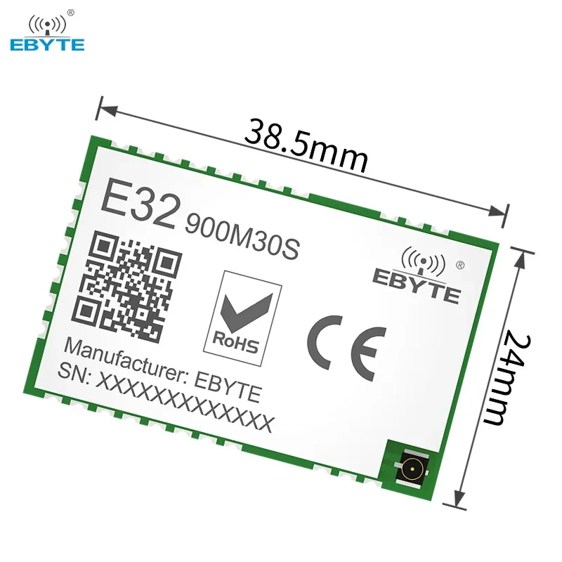 SX1276 Lora Wireless Module 868/915MHz E32-900M30S 10KM Long Distance SPI Low Power Consumption SPI LoRa Spread Spectrum Module