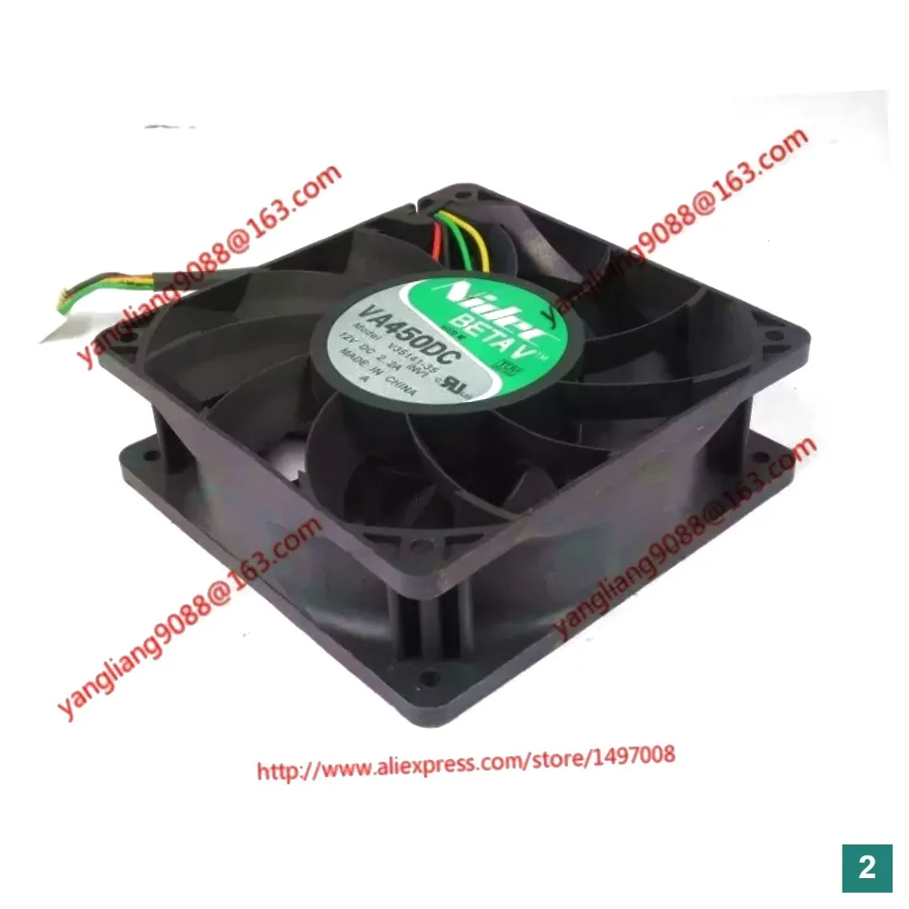 Nidec V35141-35 INV1 DC 12V 2.2A 4-wire 5-pin 120x120x38mm Server Cooling Fan