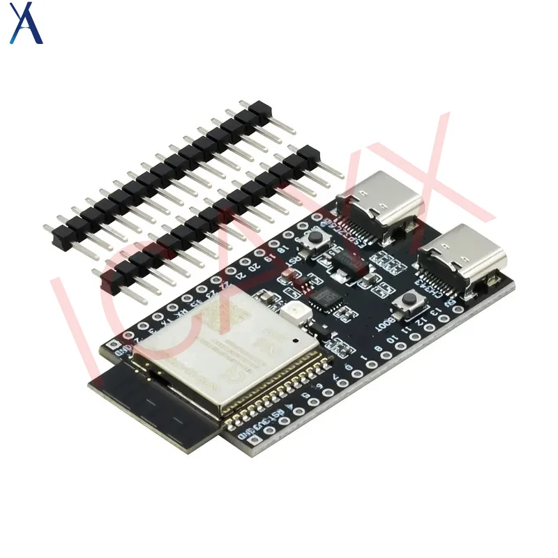 Placa de Desenvolvimento ESP32-C6 ESP32 WiFi+Bluetooth Internet das Coisas Dual Tipo-C Placa ESP 32 Core ESP32-C6-DevKit C para Arduino