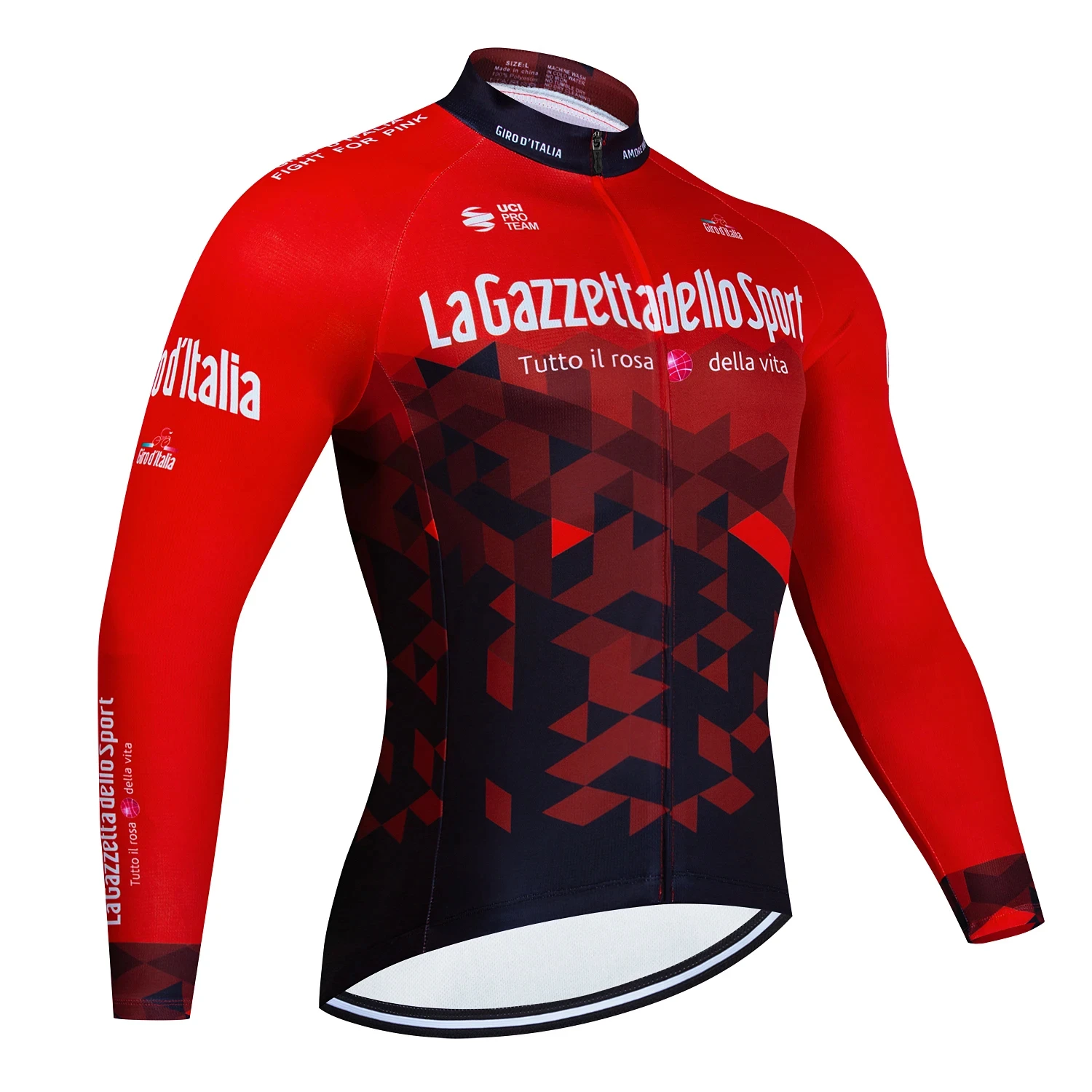 Tour De Giro DITALIA Autumn MTB Bicycle Clothing Road Men Clothes Breathable Spring Bike Shirt Long Sleeve  Cycling Jersey Maap