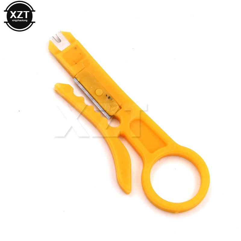 1pcs Punch Down Network UTP Cable Cutter Punch Down Wire Tool 9cm Mini Strippers STP Cable Cutter Telephone Wire Stripper Cutter