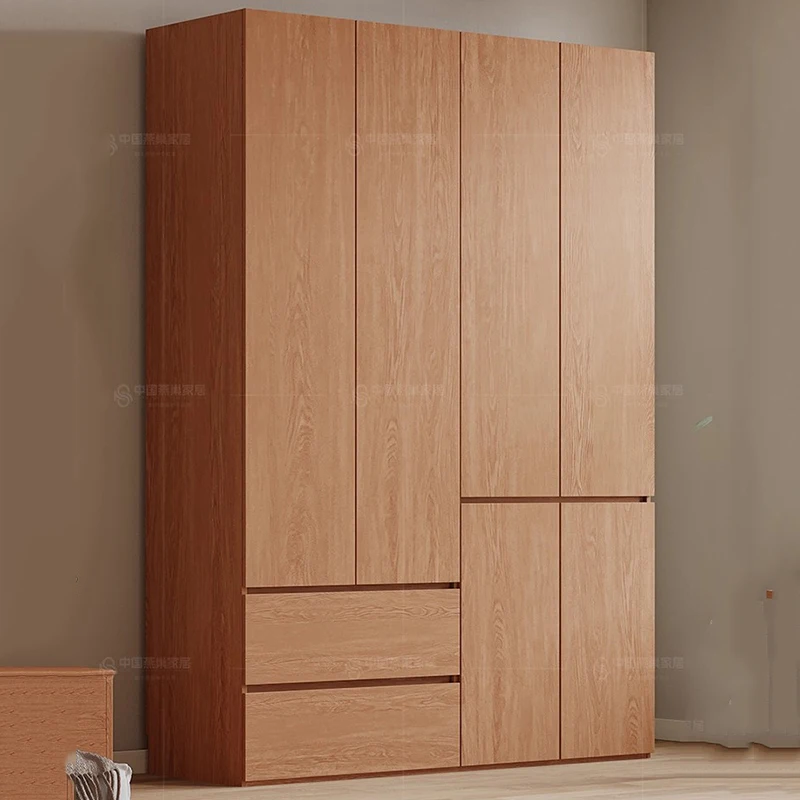 

Wooden Open Closet Storage Organizer Bedroom Cupboard Partitions Cabinet Display Wardrobe Modern Guarda Roupa Trendy Furniture