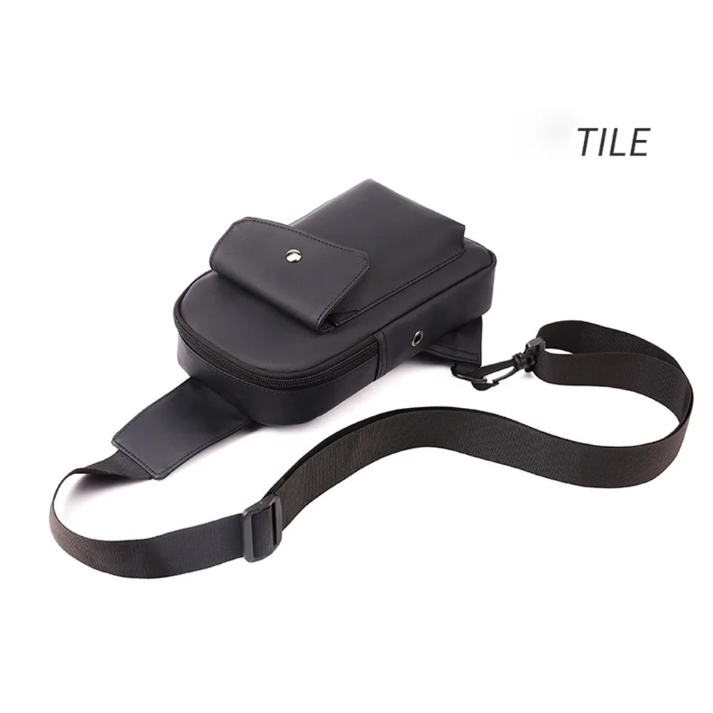 Simple Large Capacity Male Chest Bag Casual Waterproof Mobile Phone Bag Korean Style Crossbody Men Waist Bag Unisex