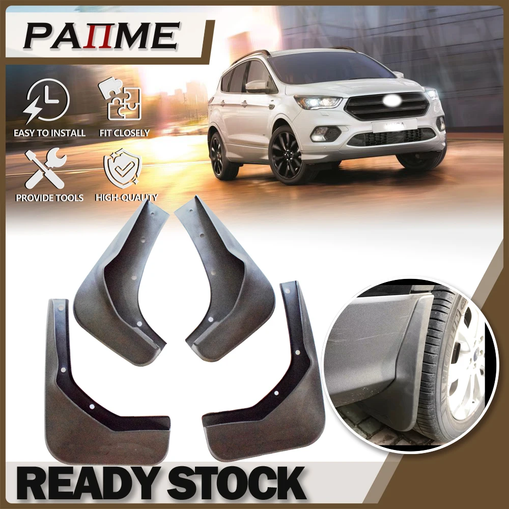 

4 PCS Car Mud Flaps Fits For Ford Kuga Escape 3gen 2013 - 2019 Mudguard Splash Guards Fender Mudflaps Auto Accessories YC102031