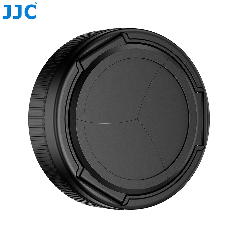 JJC Objektivdeckel für Panasonic Lumix ZS300 TZ300 Auto-Objektivabdeckung Aluminiumlegierung Objektivschutz Kompaktkamera-Zubehör – Detail 2